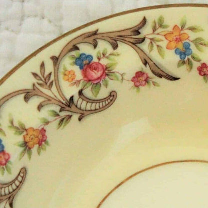Fruit/Dessert Bowls, Taylor, Smith & Taylor, Scroll Border, Set of 2, Vintage