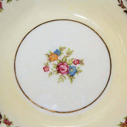 Fruit/Dessert Bowls, Taylor, Smith & Taylor, Scroll Border, Set of 2, Vintage
