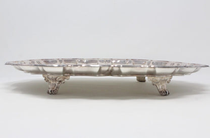 Tray, Leonard Silver, No. 520, Silverplate, Footed, Vintage 14", SOLD