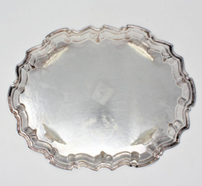 Tray, Leonard Silver, No. 520, Silverplate, Footed, Vintage 14", SOLD