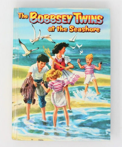 Children's Book, The Bobbsey Twins at the Seashore, Hardcover, Vintage 1954