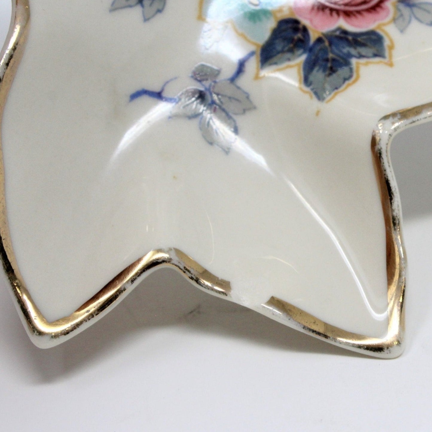 Trinket Dish, Gladding McBean, Leaf Shaped, Kaolena, Set of 2, Vintage