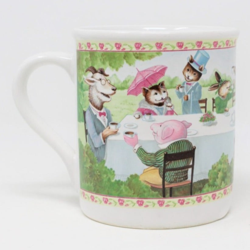 Mug, Hallmark, Tea Time, Ceramic, Vintage Japan