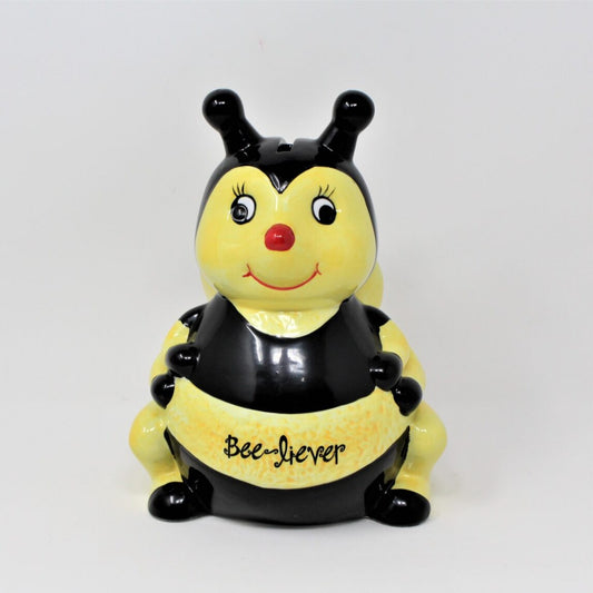 Coin Bank, Mary Kay, Bumble Bee, Bee-Liever, Ceramic
