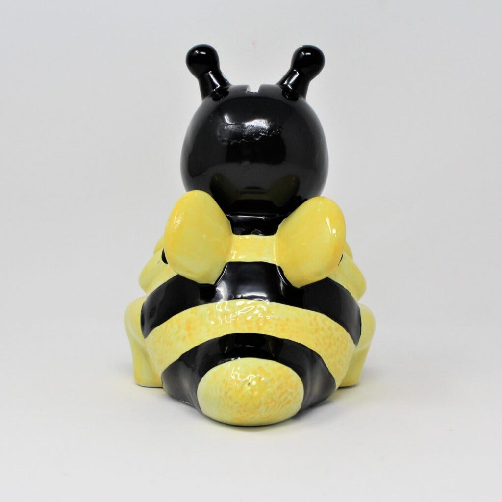 Coin Bank, Mary Kay, Bumble Bee, Bee-Liever, Ceramic, SOLD