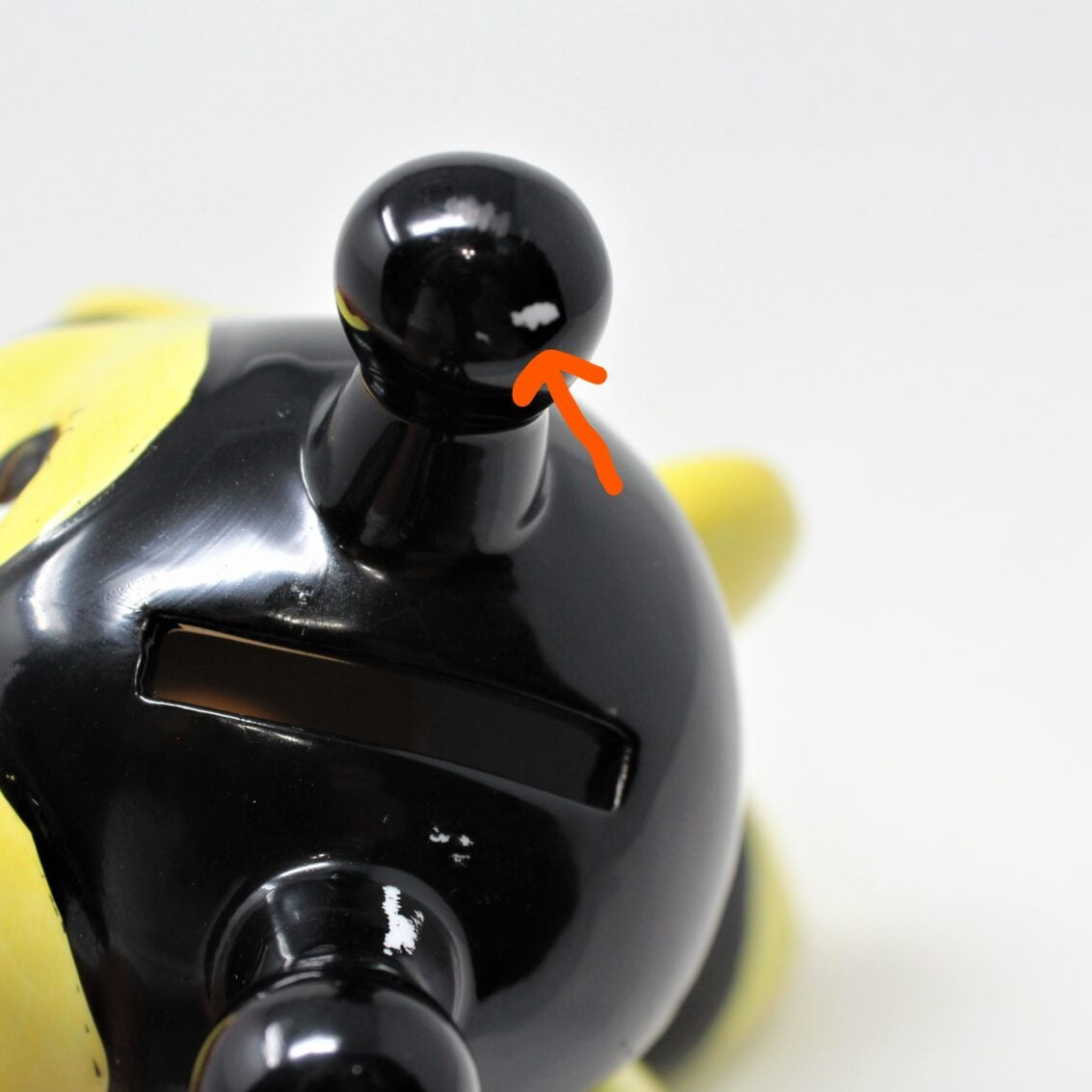 Coin Bank, Mary Kay, Bumble Bee, Bee-Liever, Ceramic, SOLD