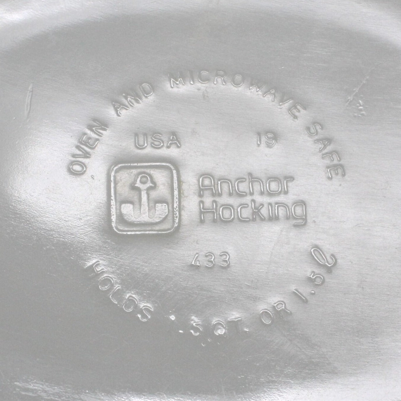 Casserole, Anchor Hocking Fire King, Nature's Bounty 433, Vintage