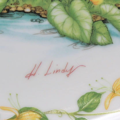Decorative Plate, Royal Cornwall, Woodland Babies, Just Learning, Vintage