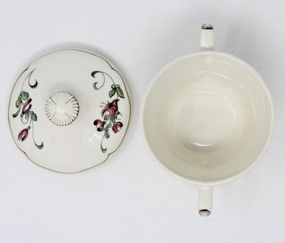 Sugar Bowl with Lid, Longchamp, Mandarin, Vintage, SOLD
