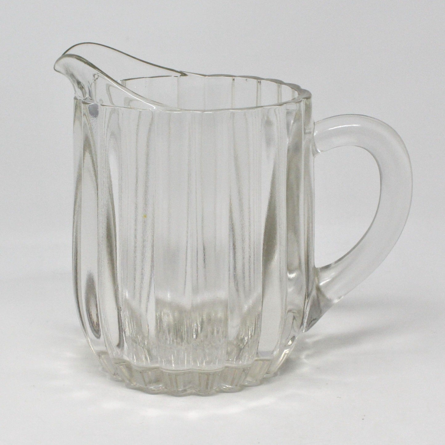 Milk Pitcher, Jeannette Glass, National, Depression Glass Vintage