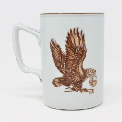 Mug, Mottahedeh, 1790 Blackheath Golfer, Porcelain, Vintage