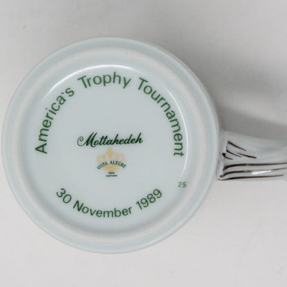 Mug, Mottahedeh, 1790 Blackheath Golfer, Porcelain, Vintage