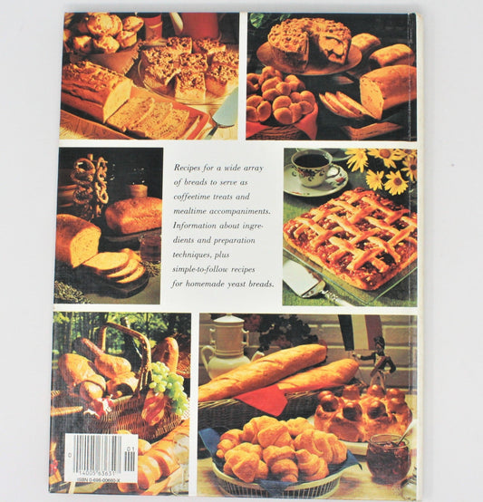 back cover from Better Homes & Garden Homemade Bread cookbook