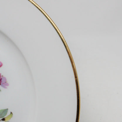 Dessert / Salad Plates, JKW Joseph Kuba, Song Birds, W. Germany, Vintage