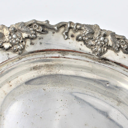 Bowl, EG Webster & Son, Grape Vines, Oval, Antique
