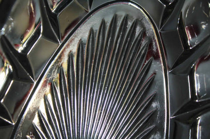 Relish Dish, Starburst Center, Glass, Vintage