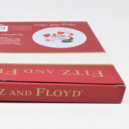 Trivet, Fitz and Floyd, Snowman, Flurry Folk, Hand Painted, New In Box