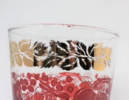 Glasses, Whiskey Neat, Luminarc Verrerie D'Arques, Red Fruits, Set of 3, France, Vintage