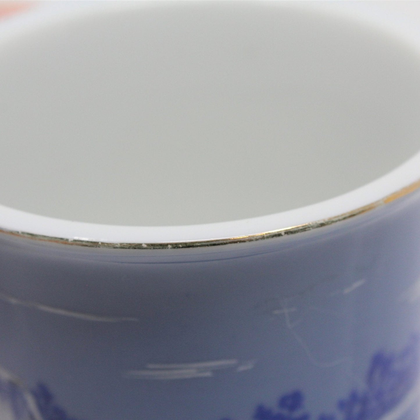 Shaving Mug, Currier & Ives, The Farmer's Home In Winter, Vintage