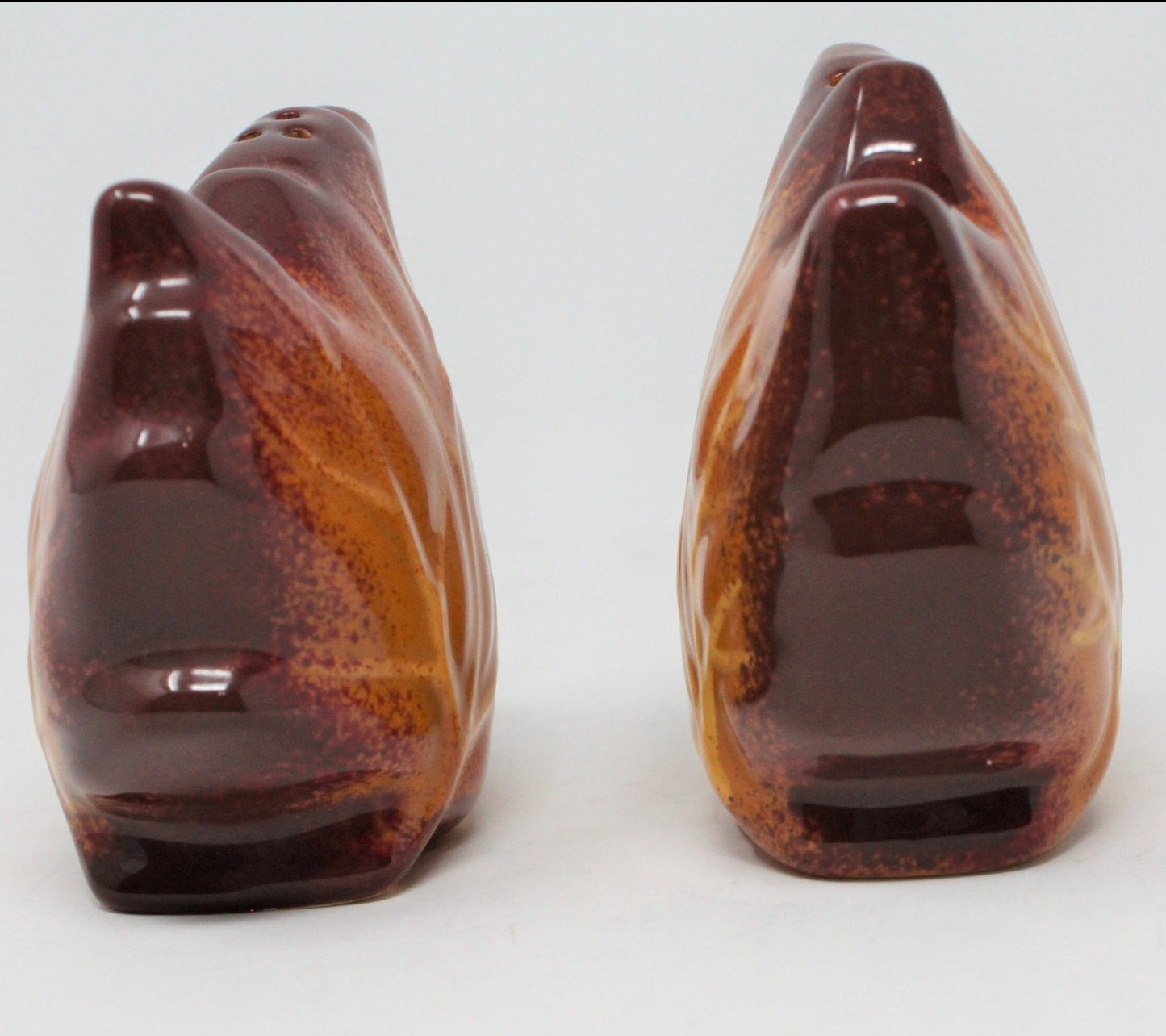 Salt and Pepper Shakers, Better Homes & Garden, Harvest Heritage, Leaves, Ceramic