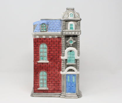 Cookie Jar, CBK, House Shaped Bakery, Ceramic, 1997