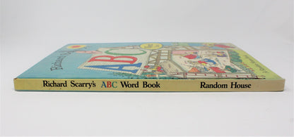 Children's Book, Richard Scarry's ABC Word Book, Hardcover, Vintage 1971
