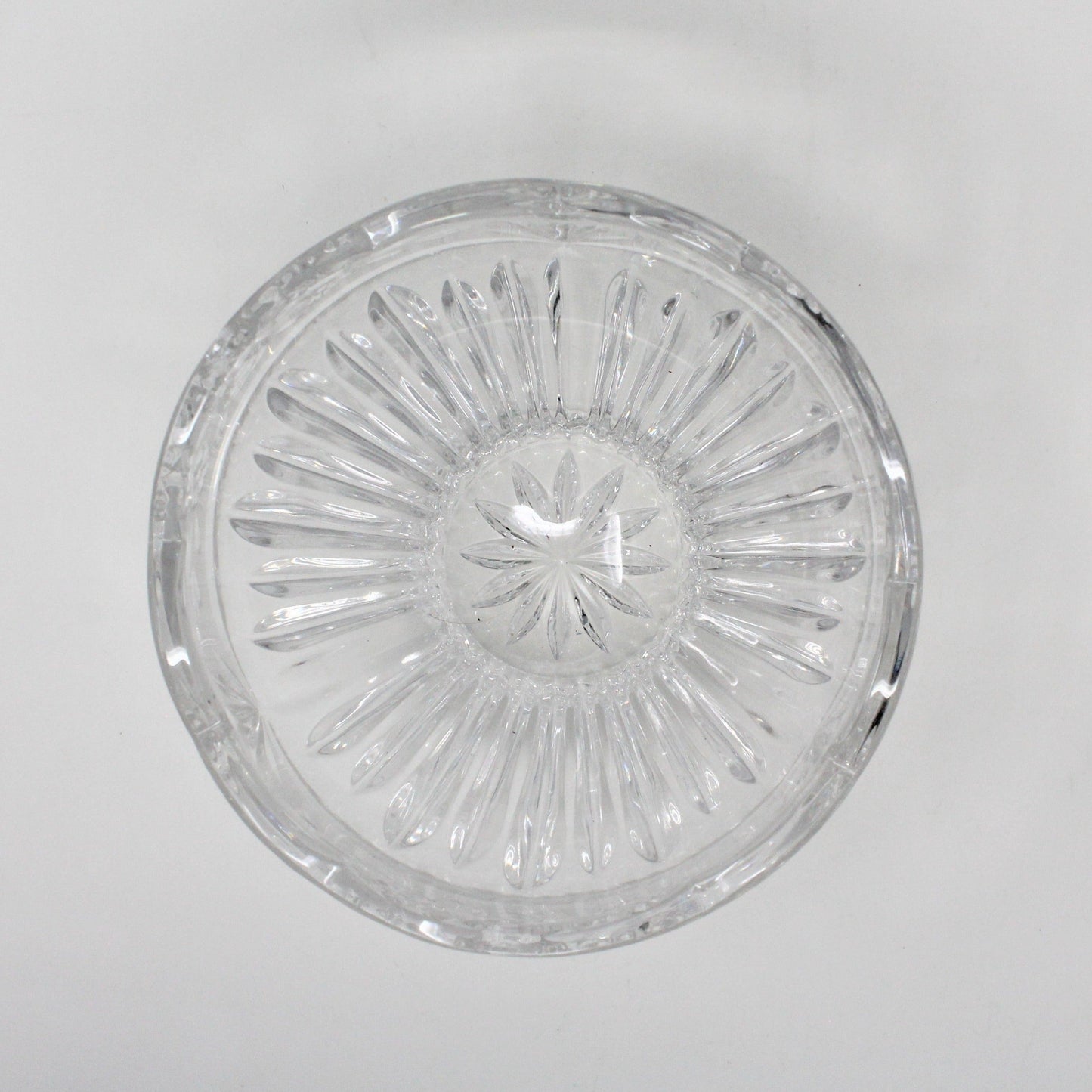 Bowl, Oneida, Southern Garden Frosted, Crystal, Germany, 5"