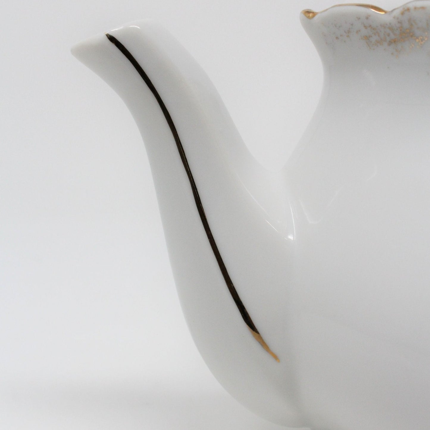 Teapot, Fruits and Nuts Series, Porcelain, Vintage