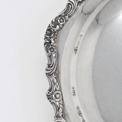 Chafing Dish with Lid, International Silver, Silverplate, Countess Pattern, Vintage