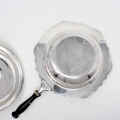 Chafing Dish with Lid, International Silver, Silverplate, Countess Pattern, Vintage