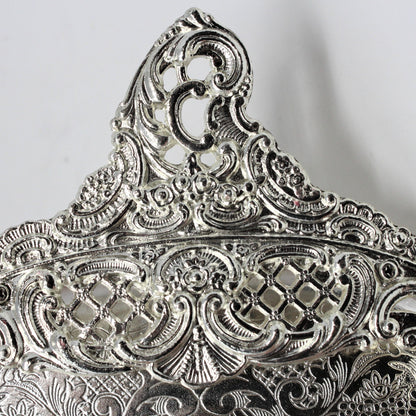 Silent Butler / Crumb Catcher, Horchow, Ornate Silverplate, Vintage