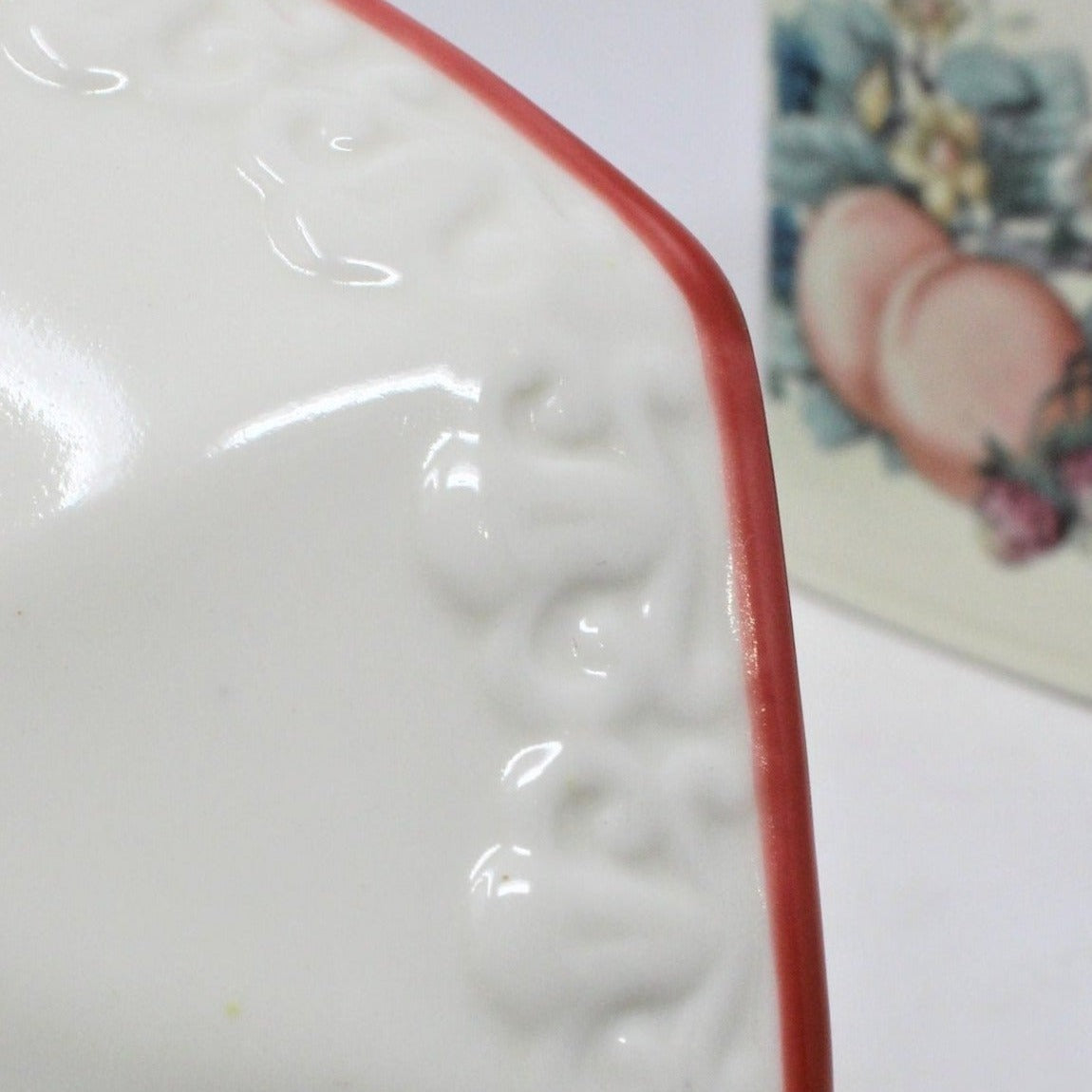 Trinket Box, Avon, Sweet Country Harvest, Ceramic, Vintage