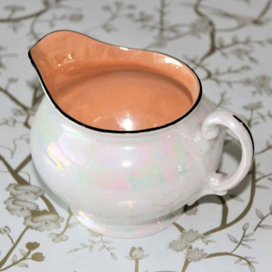 Creamer, Bell China Iridescent Lusterware, Czechoslovakia, Vintage, SOLD