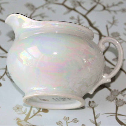 Creamer, Bell China Iridescent Lusterware, Czechoslovakia, Vintage