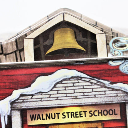 Gift Tin / Tin Box, Walnut Street School Tin, Bri-tone Crayons, Vintage