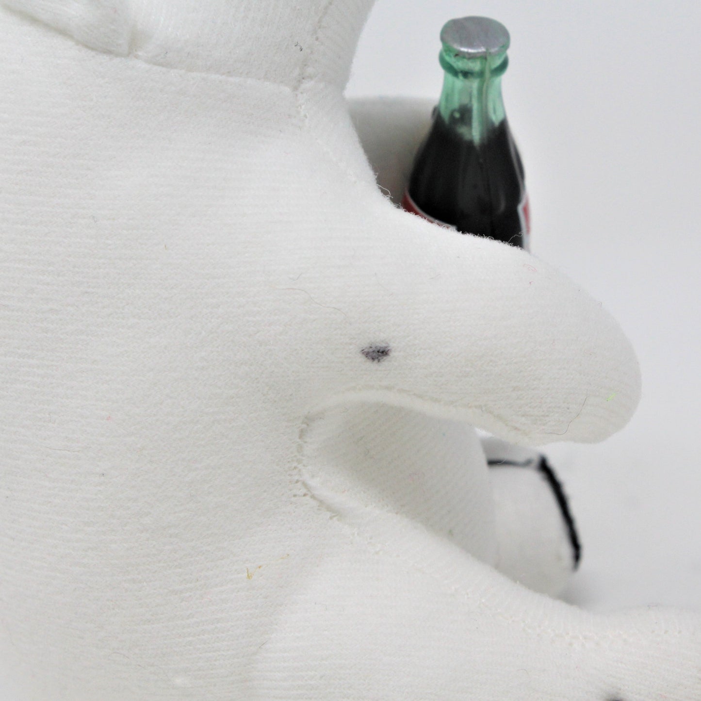 Plush Toy, Coca Cola Polar Bear, Christmas 1993, 7"