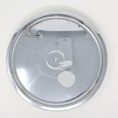 Lazy Susan: Kromex Chrome Plated Divided Serving Tray with Glass Inserts, USA, Vintage 1957 - SOLD