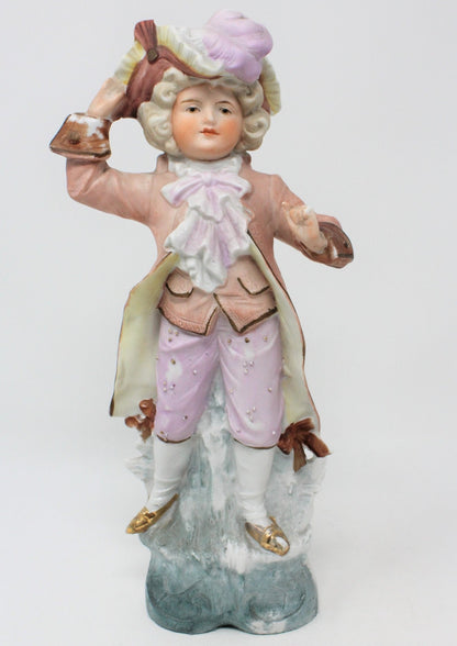 Figurine, Unger Schneider & Co, Victorian Children, Germany, Antique