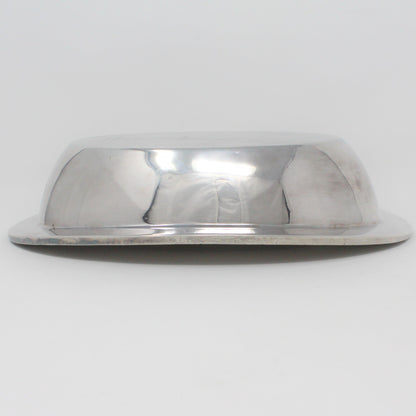 Bowl, Silverplate Hotelware, Greek Key Pattern, Orrington Hotel, Silver Soldered, Antique
