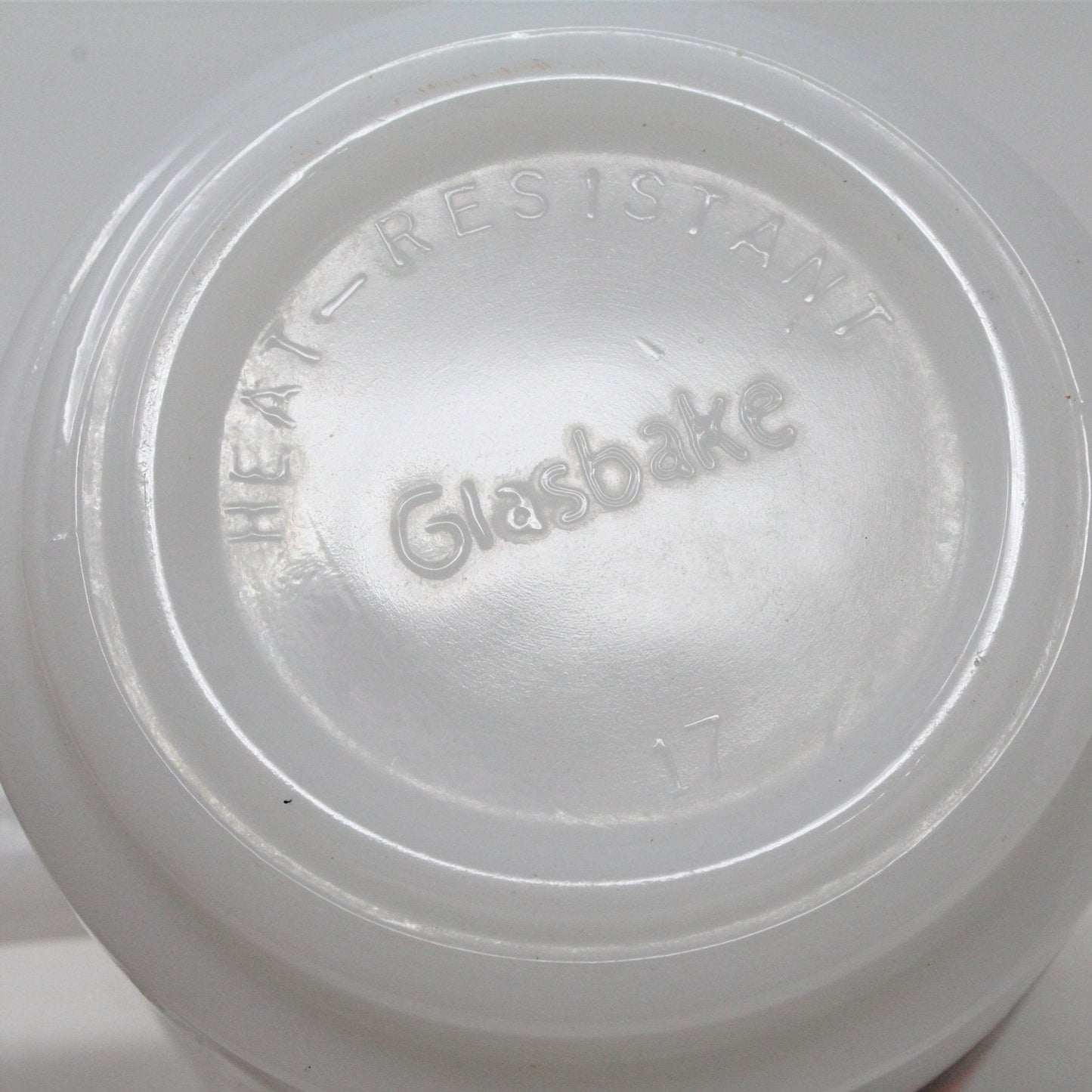 Mug, McKee, Glasbake Apple, Milk Glass, Vintage