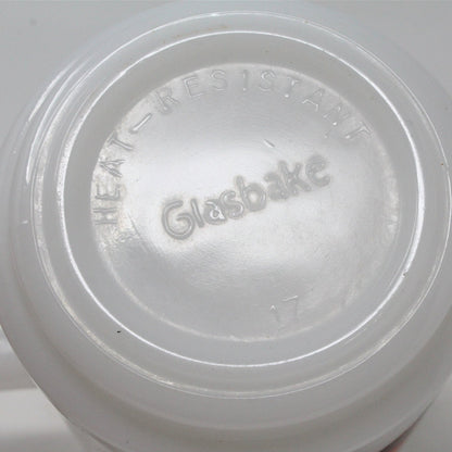 Mug, McKee, Glasbake Apple, Milk Glass, Vintage