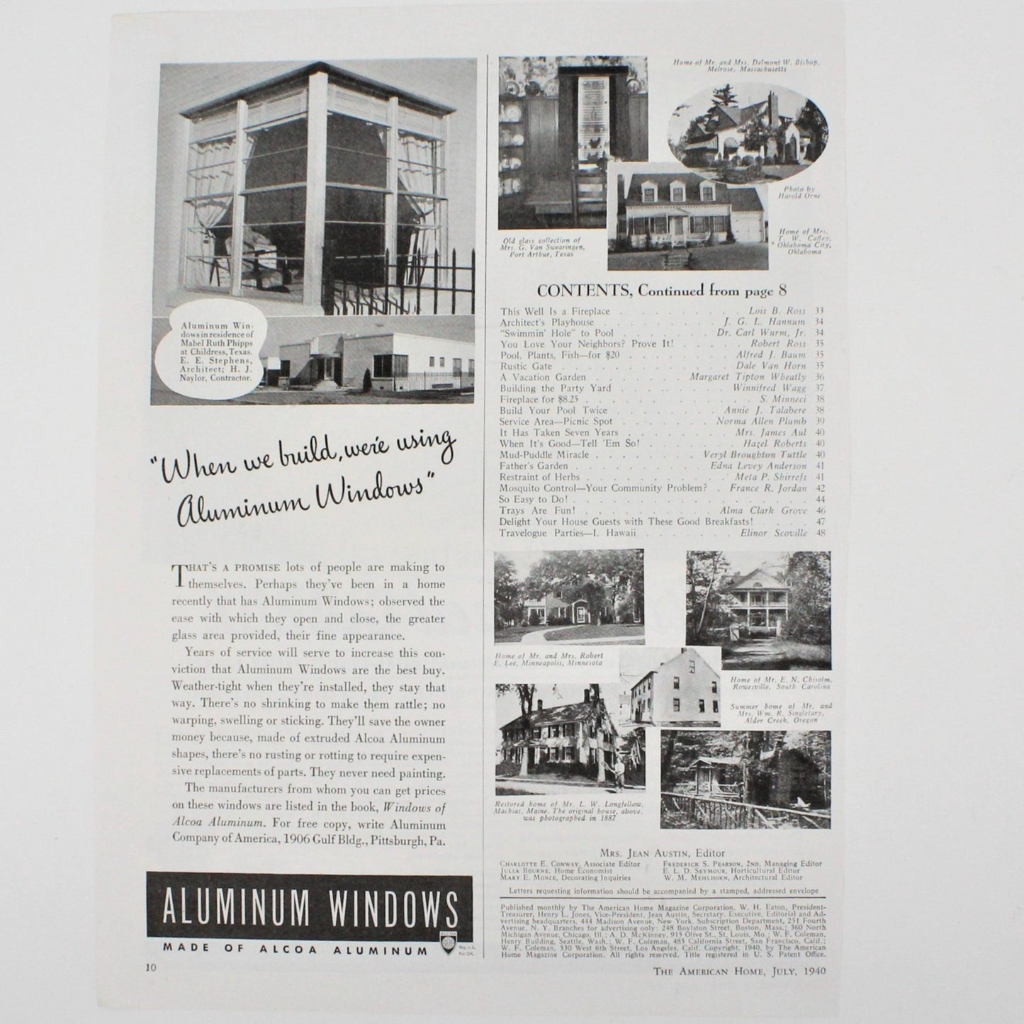 Advertisement, Clorox, 1940, Original Magazine Ad, Vintage