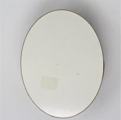 Gift Box / Storage Box, Christmas Victorian St. Nicholas, Oval Cardboard