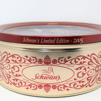 Gift Tin / Cookie Tin, Schwan's, America America, Terry Redlin, 2005