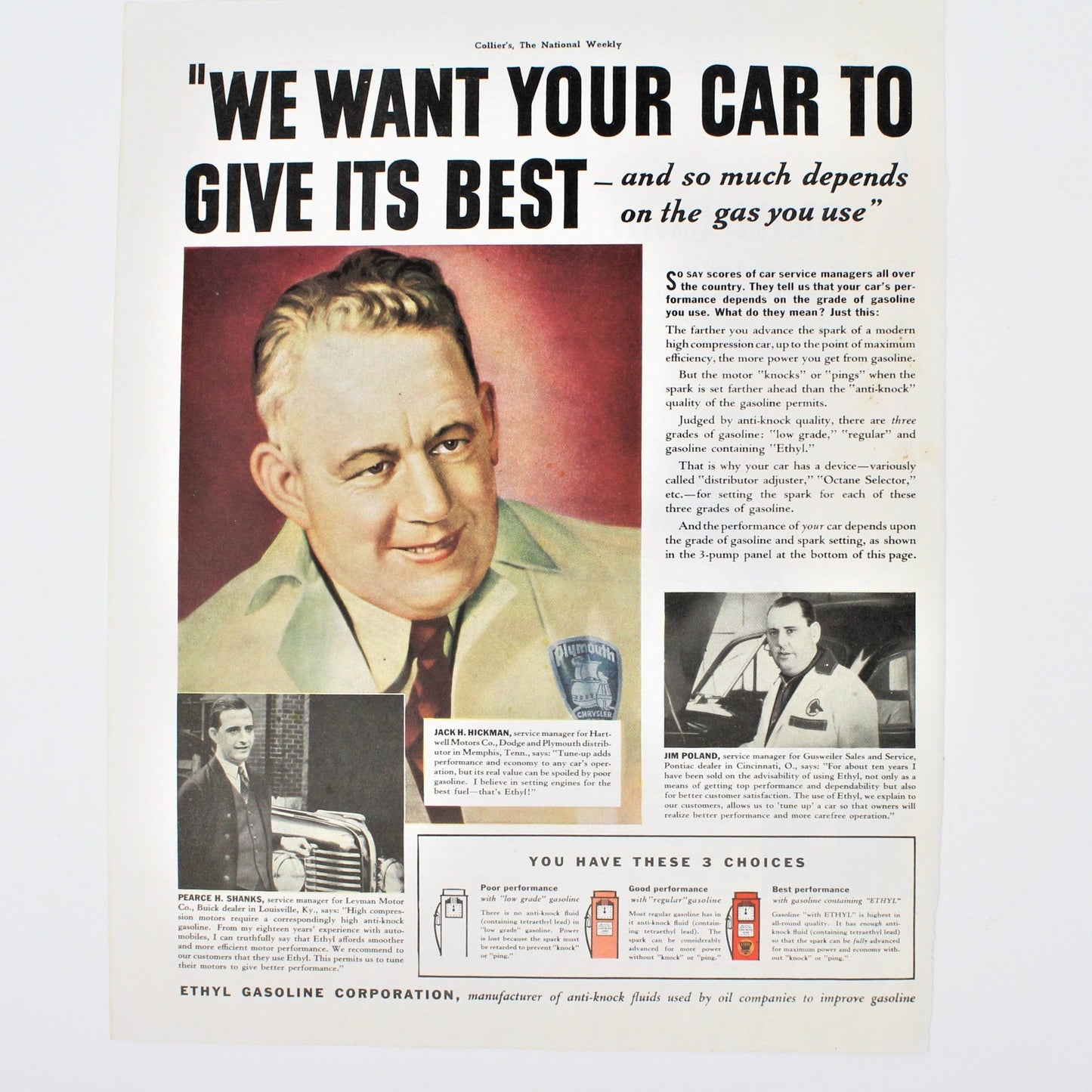 Advertisement, Calvert Whiskey, 1938, Original Magazine Ad, Vintage