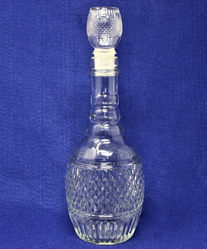 Decanter with Stopper, Mogen David Deluxe Limited Edition Bottle, Vintage 1975
