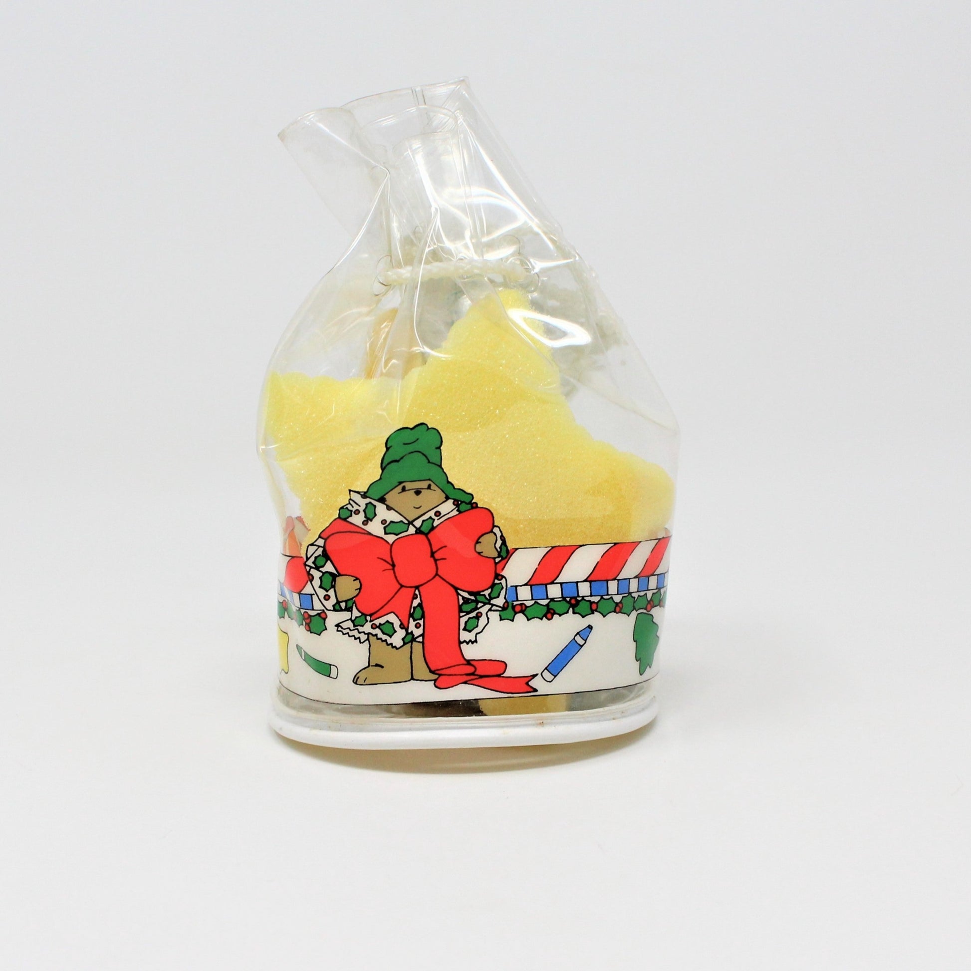 Vintage Paddington Bear Kids Christmas Soap Set