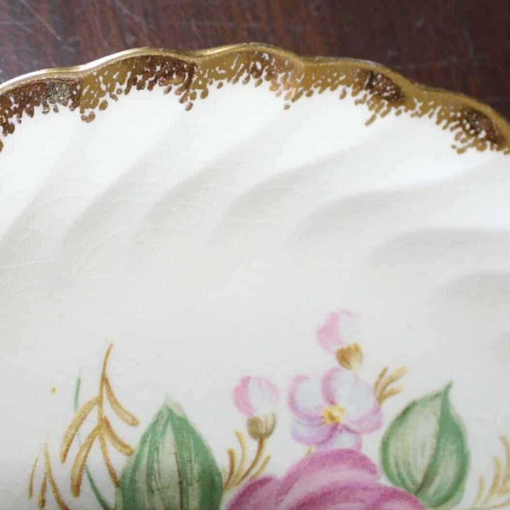 Dessert / Salad Plate, Royal China, Quban Royal, 22K Gold, Vintage