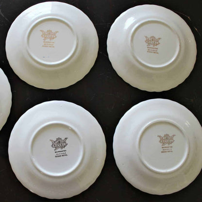 Bread & Butter Plates, Royal China, Quban Royal, Set of 5, Vintage
