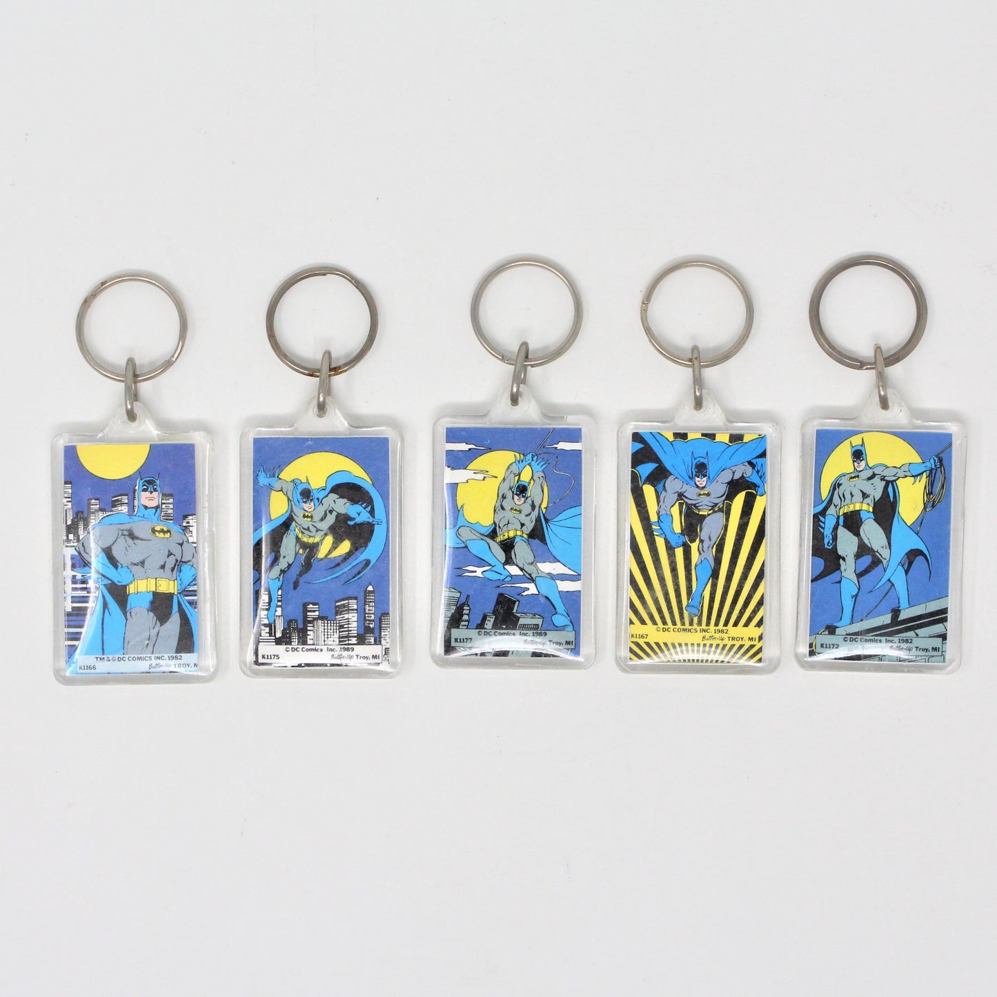 Key Chain, DC Comics, Superman, Acrylic Key Chain 1982, Vintage, NOS RARE